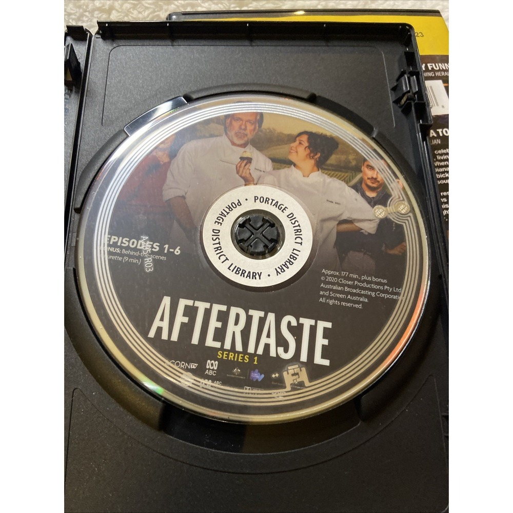 Aftertaste Series 1 & 2 DVD Australian Erik Thompson Rachel Cook Season Acorn‎ - Picture 7 of 12